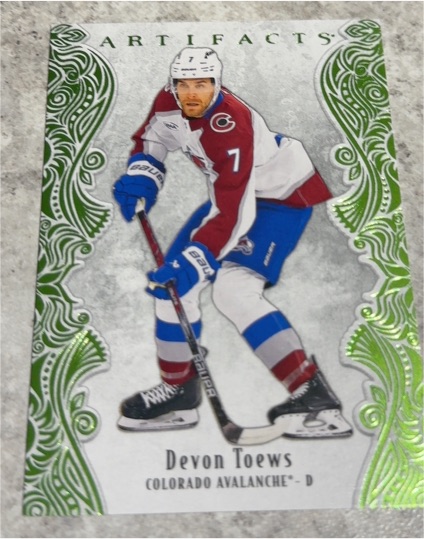 2025-26 Upper Deck Artifacts #89 Devon Toews — front