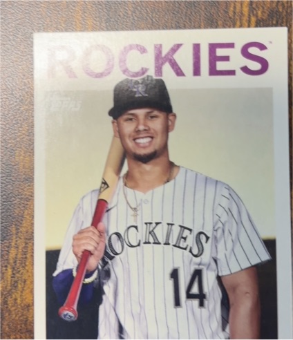 2026 Topps Heritage #179 Ezequiel Tovar — front