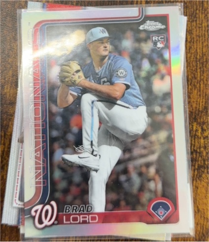 2025 Topps Chrome Update Series #USC77 Brad Lord — front