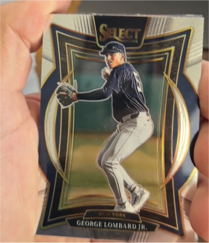 2025 Panini Select #74 George Lombard Jr. New York Yankees — front