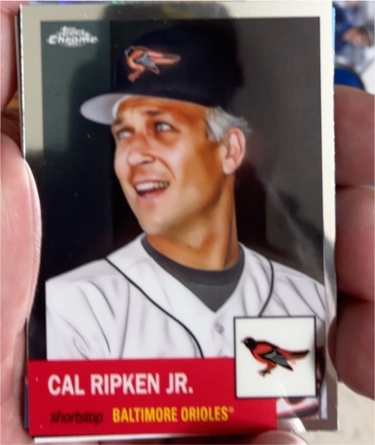 2022 Topps Chrome Platinum Anniversary #147 Cal Ripken Jr. Baltimore Orioles — front