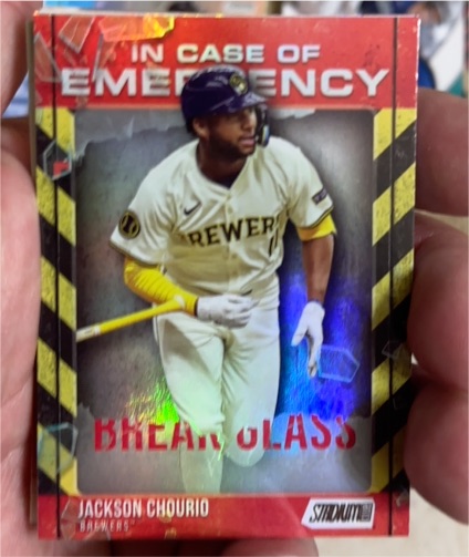 2025 Topps Stadium Club #ICE-3 Jackson Chourio — front