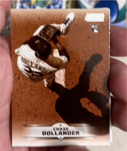 2025 Topps Stadium Club #42 Chase Dollander Sepia Parallel RC — front