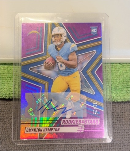 2025 Panini Rookies & Stars #166 Omarion Hampton — front