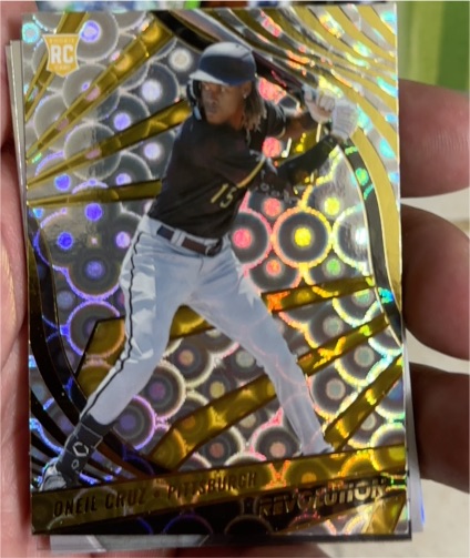2022 Panini Chronicles Revolution Groove #3 Oneil Cruz — front