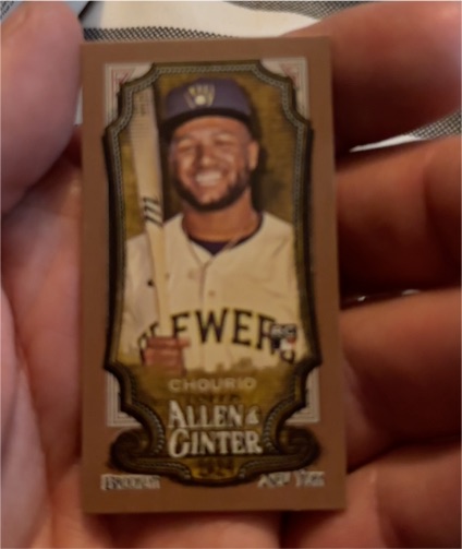 2024 Topps Allen & Ginter #276 Jackson Chourio — front