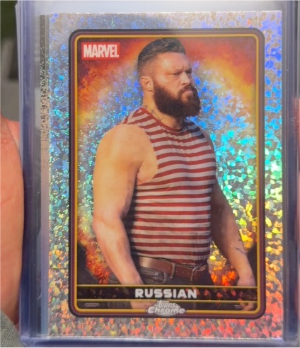 2025 Topps Chrome Deadpool #34 Russian — front