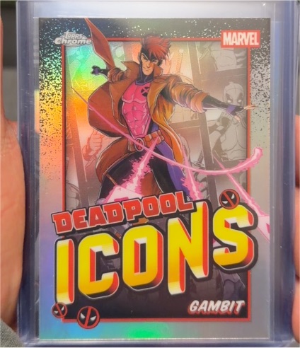 2025 Topps Chrome Deadpool Icons #DI-4 Gambit — front