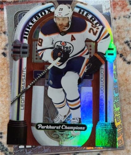 2022-23 Upper Deck Parkhurst Champions #JH-9 Leon Draisaitl — front