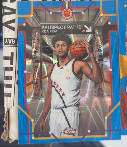 2025 Topps Chrome McDonald's All American Prospect Paths #PP-13 Koa Peat — front