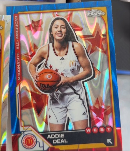 2025 Topps Chrome McDonald's All American #67 Addie Deal — front