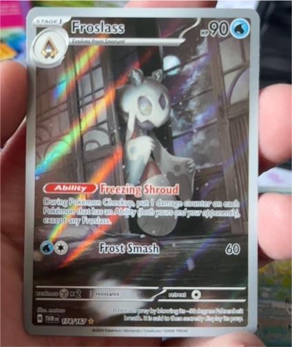 2024 Pokémon Scarlet & Violet Twilight Masquerade #174 Froslass — front