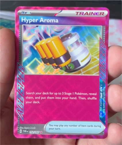 2024 Pokémon Twilight Masquerade #152 Hyper Aroma — front
