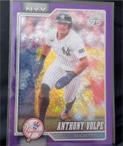 2026 Topps Series 1 #308 Anthony Volpe — front