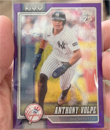 2026 Topps Series 1 #308 Anthony Volpe — front
