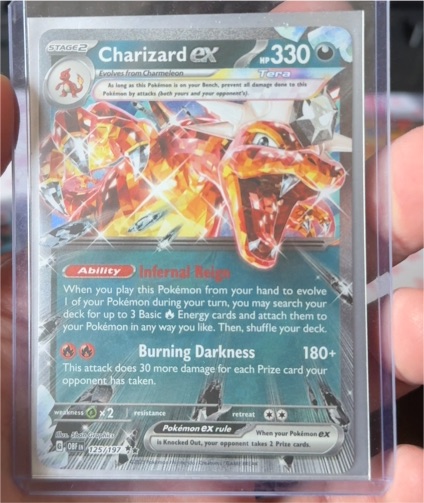 2023 Pokémon TCG Scarlet & Violet #125 Charizard EX — front