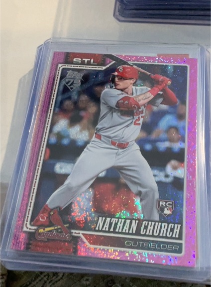 2026 Topps Series 1 #24 Nathan Church — front