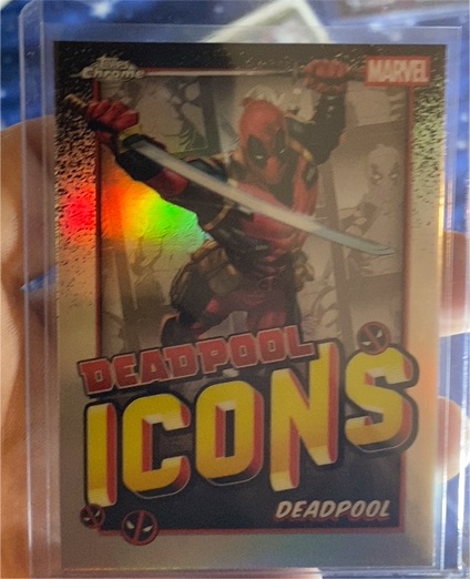 2025 Topps Chrome Deadpool Icons #DI-1 Deadpool — front