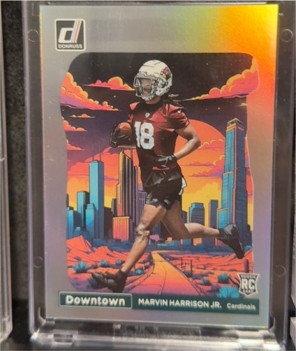 2024 Panini Donruss Downtown #12 Marvin Harrison Jr. — front