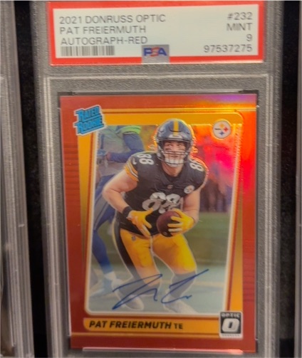 2021 Donruss Optic #232 Pat Freiermuth — front