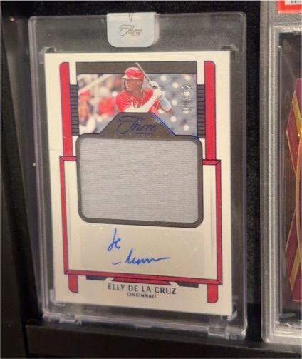 2022 Panini Three and Two #Elly De La Cruz — front
