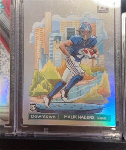 2024 Panini Donruss Downtown #18 Malik Nabers — front