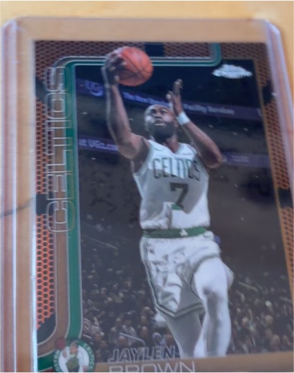 2025-26 Topps Chrome #51 Jaylen Brown — front
