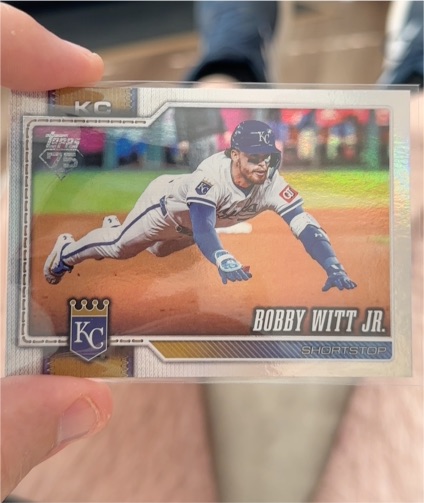 2026 Topps Series 1 #205 Bobby Witt Jr. — front