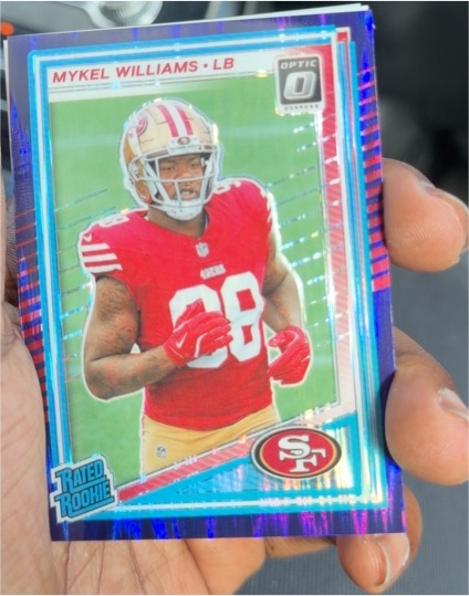 2025 Panini Donruss Optic #210 Mykel Williams — front