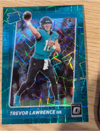 2021 Panini Donruss Optic #201 Trevor Lawrence — front