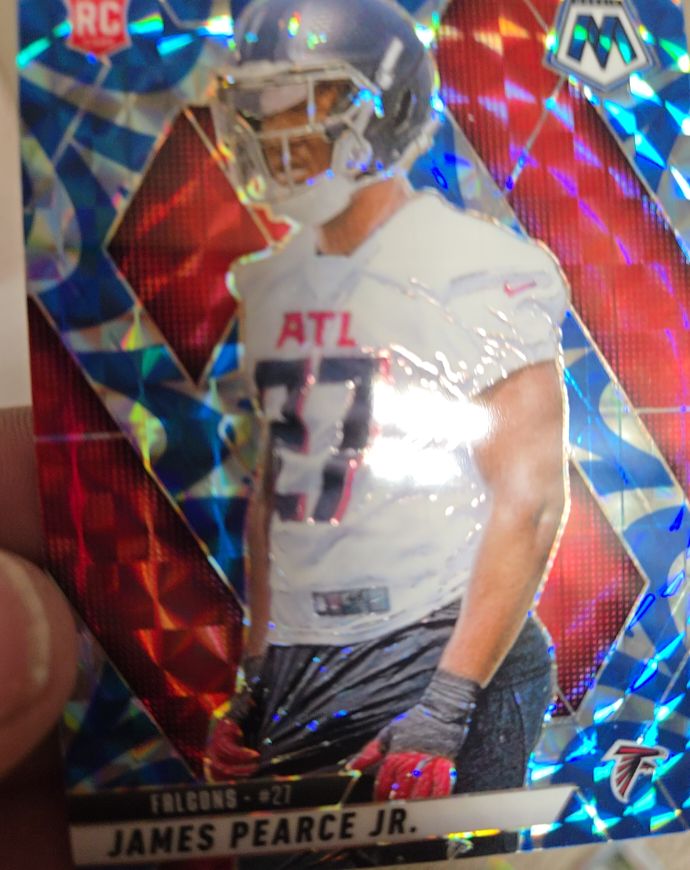 2025 Panini Mosaic #357 James Pearce Jr. — front