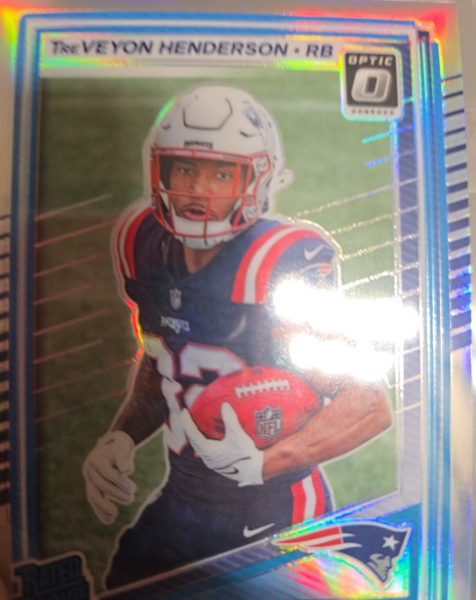 2025 Panini Donruss Optic #248 Treveyon Henderson — front