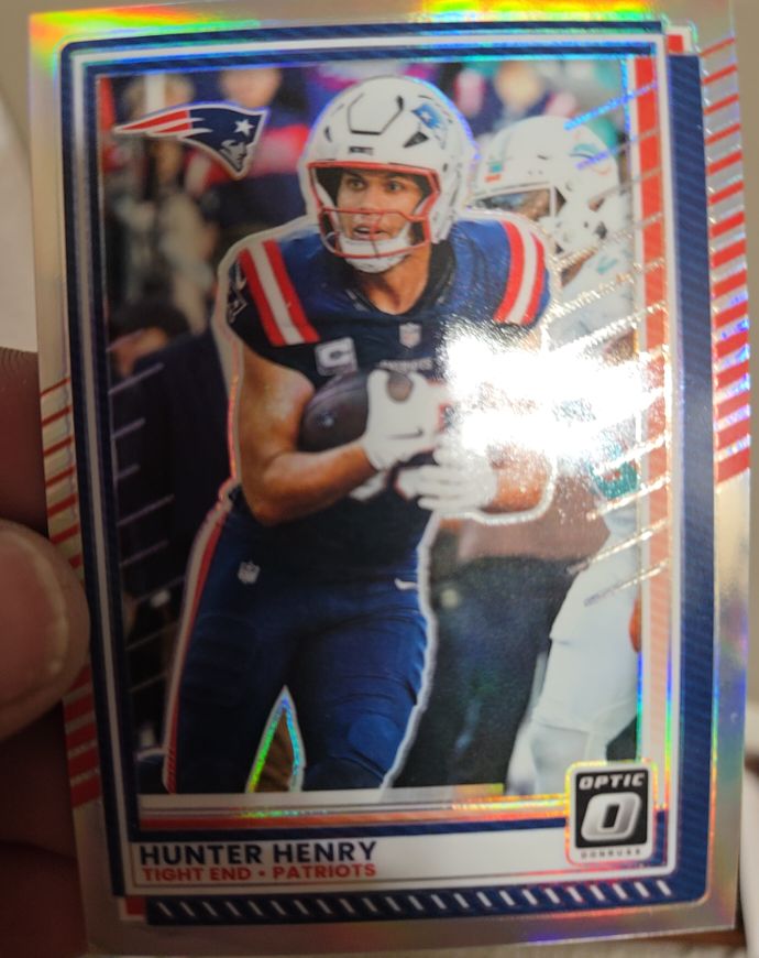 2025 Panini Donruss Optic #54 Hunter Henry — front