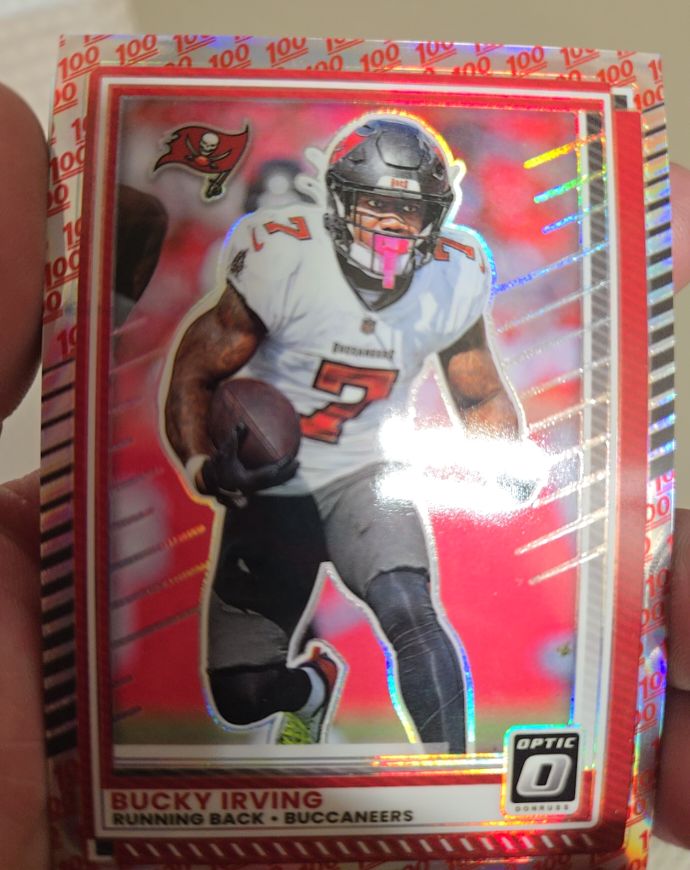 2025 Donruss Optic #83 Bucky Irving — front