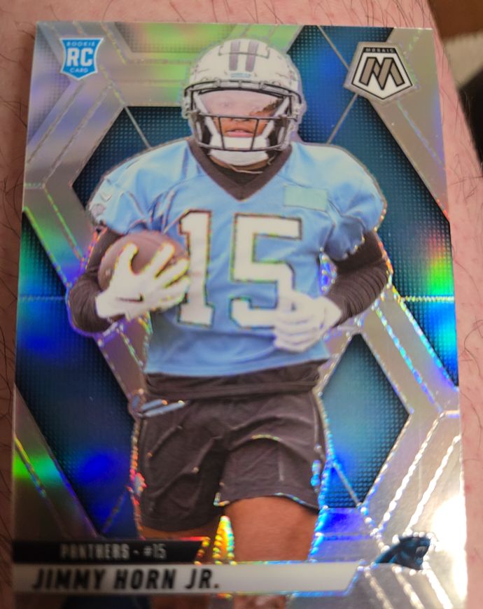 2025 Panini Mosaic #339 Jimmy Horn Jr. — front