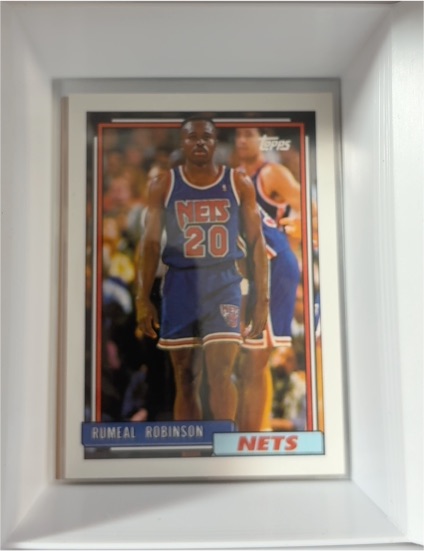 1992 Topps #257 Rumeal Robinson — front