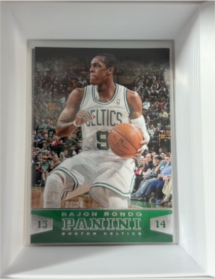 2013-14 Panini #129 Rajon Rondo Boston Celtics — front