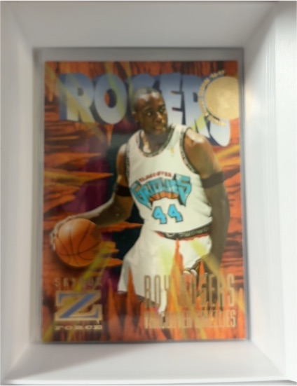 1996-97 SkyBox Z-Force #162 Roy Rogers Rookie Vancouver Grizzlies — front