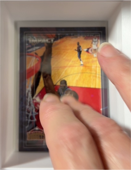 2006 Topps Turkey Red #251 LeBron James Through the Window — front