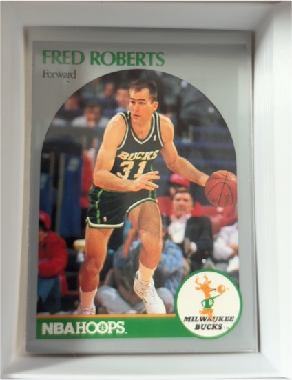 1990-91 NBA Hoops #181 Fred Roberts — front