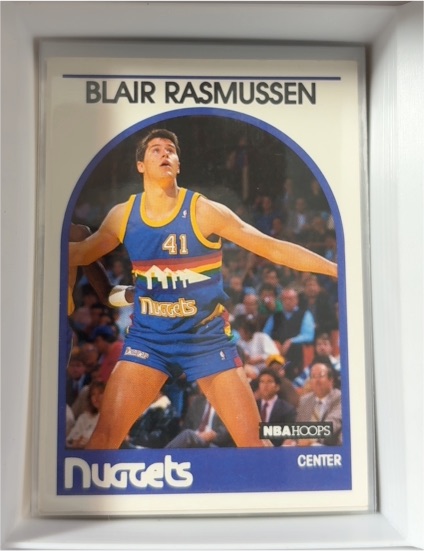 1989-90 NBA Hoops #261 Blair Rasmussen — front