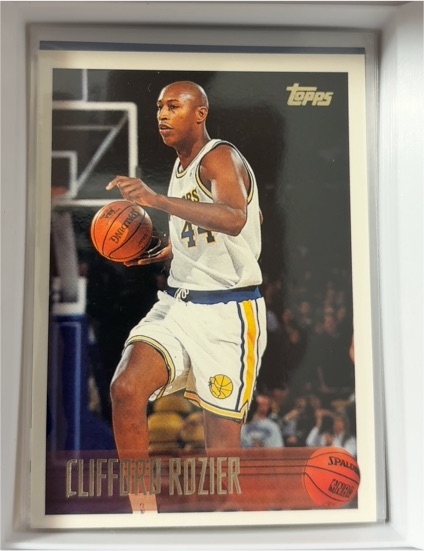 1996-97 Topps #6 Clifford Rozier — front