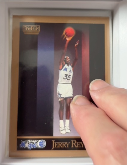 1990-91 SkyBox #204 Jerry Reynolds Orlando Magic — front