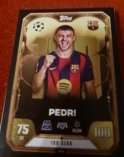 2025-26 Topps Match Attax UEFA UCL #464 Pedri — front