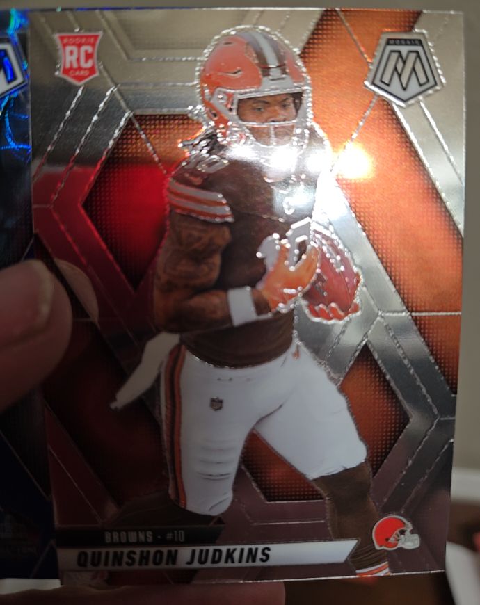 2025 Panini Mosaic #365 Quinshon Judkins — front