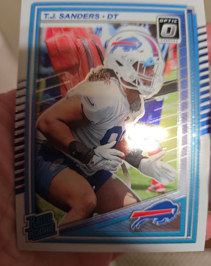 2025 Panini Donruss Optic #226 T.J. Sanders — front