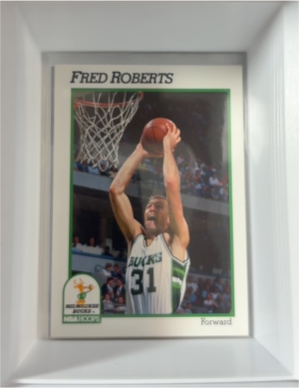 1991-92 NBA Hoops #119 Fred Roberts — front