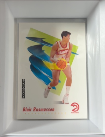 1991-92 SkyBox #617 Blair Rasmussen — front