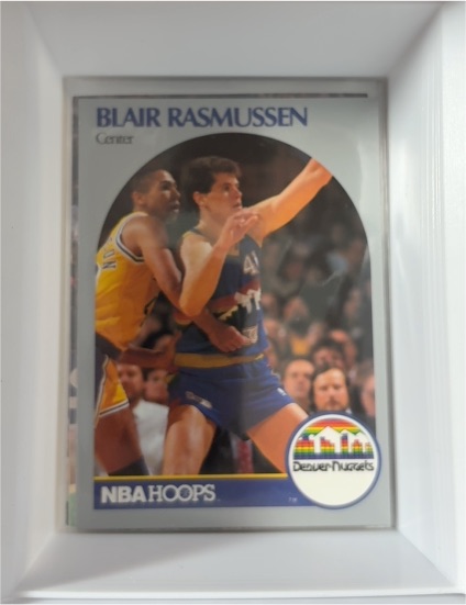 1990 NBA Hoops #99 Blair Rasmussen — front