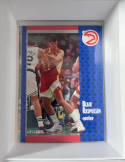 1991-92 Fleer #245 Blair Rasmussen — front